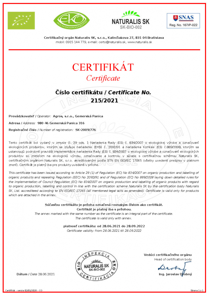 Certifikáty Certifikáty